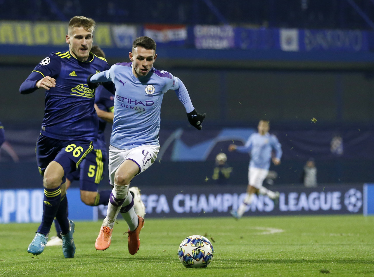 里昂横扫马德里竞技，福登状态火热的简单介绍